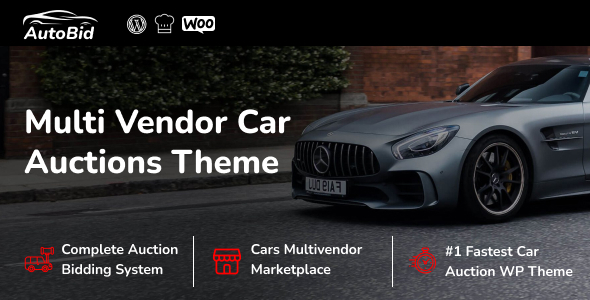 AutoBid-汽车拍卖市场WooCommerce主题