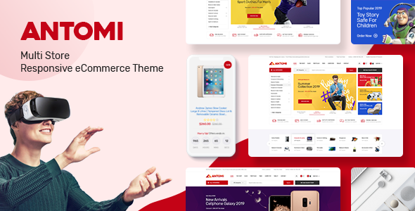 Antomi-WooCommerce WordPress的多用途主题