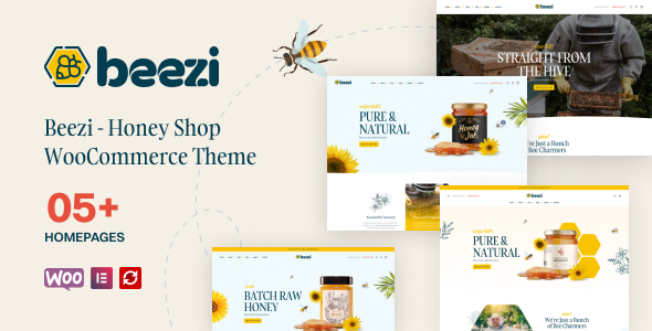 Beezi–蜂蜜店WooCommerce主题