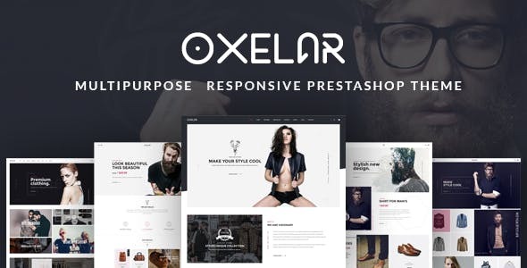 Oxelar-时尚响应WordPress主题
