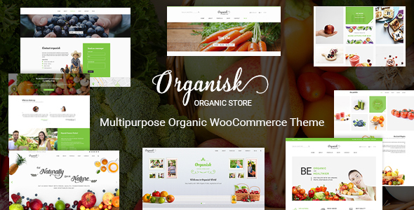 Organisk-多用途有机WooCommerce主题