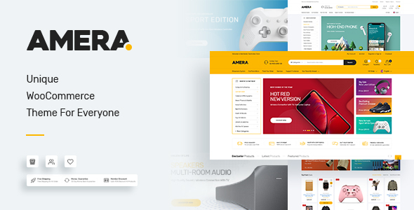 Amera-数字WooCommerce WordPress主题