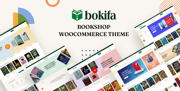 Bokifa-书店WooCommerce WordPress主题