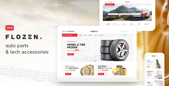 Flozen-WooCommerce AJAX WordPress RTL主题