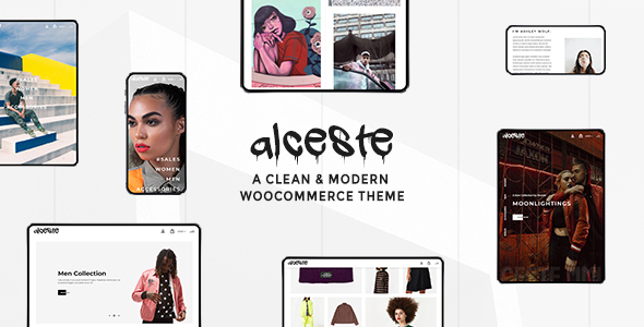 Alceste-一个干净现代的WooCommerce主题