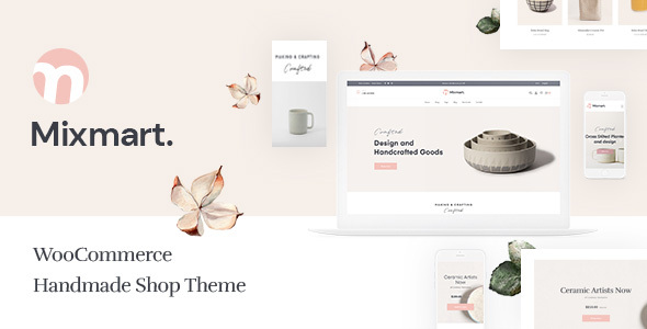 Mixmart-手工商店WordPress WooCommerce主题