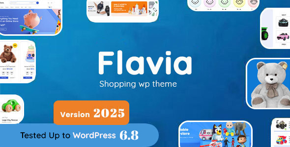 Flavia-儿童商店WooCommerce WordPress主题