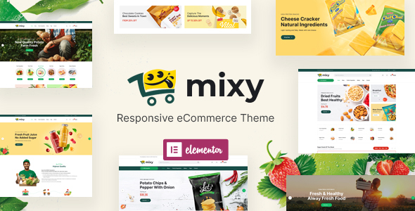 Mixy-有机食品店WordPress主题
