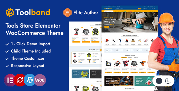 Toolband-工具商店WordPress WooCommerce主题