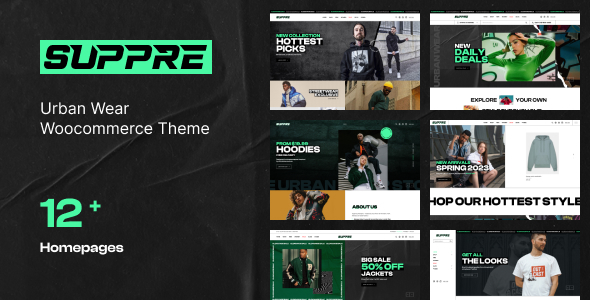 Suppre-都市装WooCommerce主题