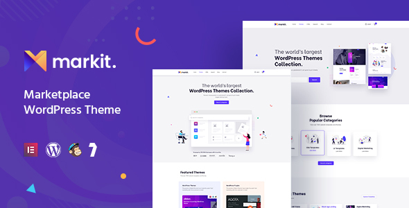 Markite-数字市场WooCommerce WordPress主题