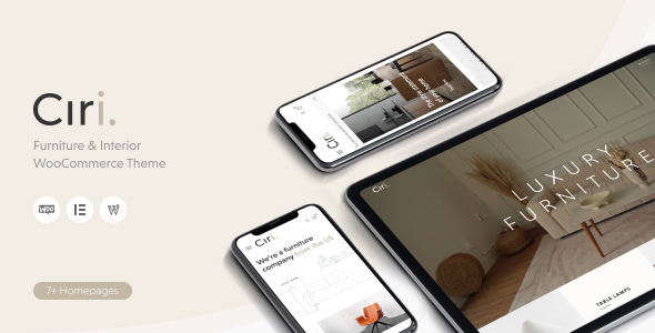 Ciri-家具与室内WooCommerce主题