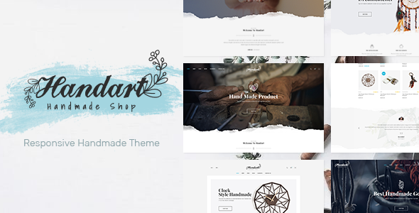 Handart-WooCommerce WordPress的手工制作主题