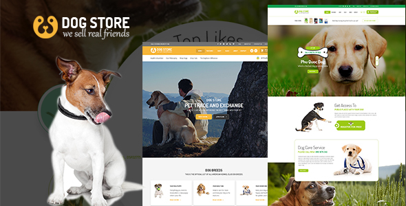 宠物-Haustiere RTL WooCommerce WordPress主题