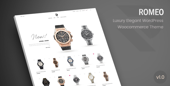 罗密欧-豪华现代WooCommerce WordPress主题