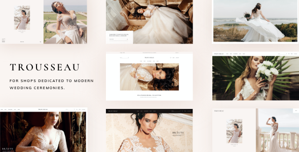 Trousseau-新娘店WordPress主题