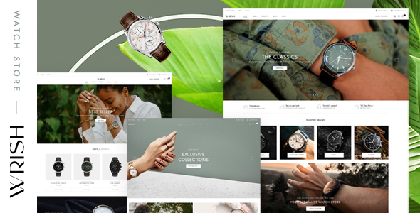 Wrish–手表商店WooCommerce WordPress主题