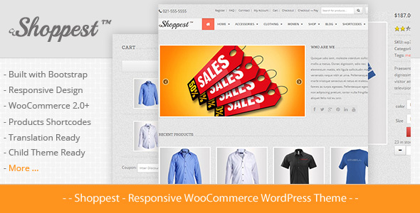 Shopfest-响应式WooCommerce WordPress主题