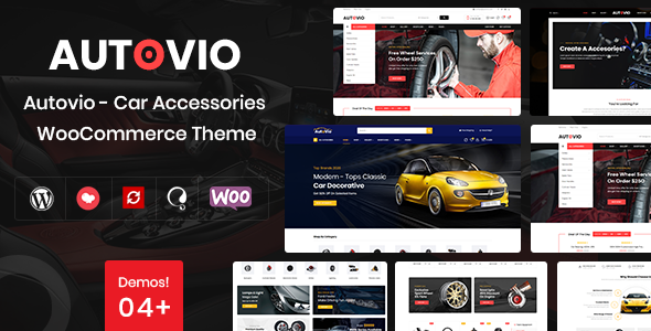 Autovio-汽车配件WooCommerce主题