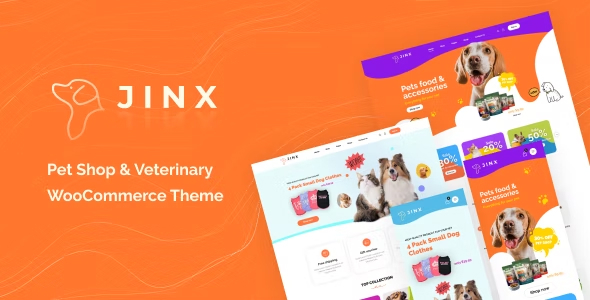 Jinx-宠物店和兽医WooCommerce主题