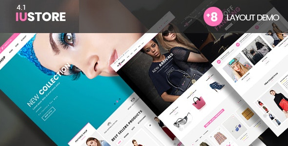iuStore-时尚美容化妆品店WooCommerce WordPress主题