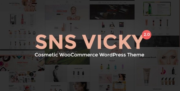 SNS Vicky-化妆品WooCommerce WordPress主题