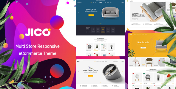 Jico-WooCommerce WordPress的家具和家居装饰