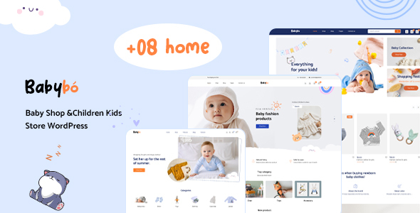 BabyBo-婴儿用品店和儿童用品店WordPress主题