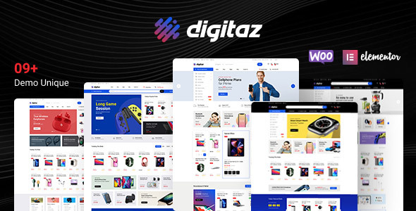 Digitaz-电子元件WooCommerce主题