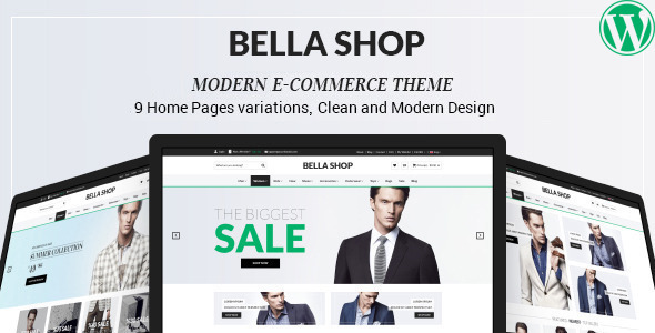 Bella-电子商务商店WordPress主题