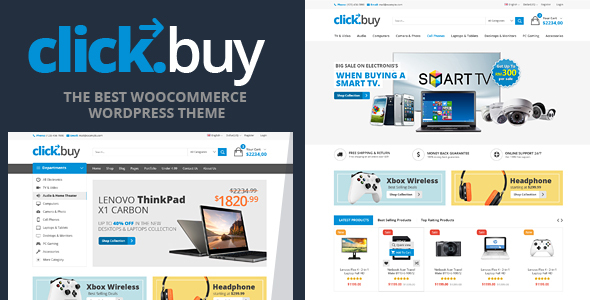 Clickbuy-WooCommerce响应式数字主题