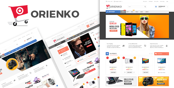 Orienko-WooCommerce响应式数字主题