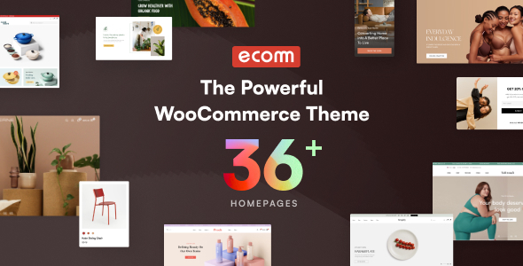 Ecomm-强大的WooCommerce主题