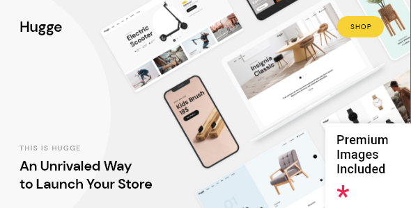 Hugge-Elementor WooCommerce WordPress主题