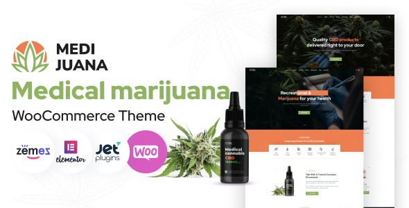 Medijuana-医用大麻WordPress主题