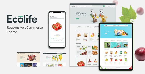 生态生活-有机WooCommerce WordPress主题