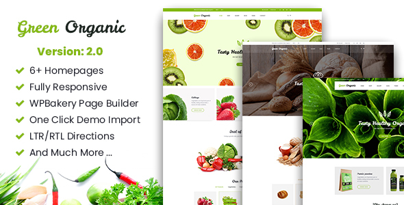 Greenorganic-WooCommerce WordPress主题