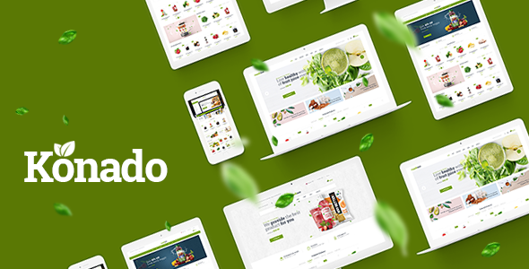Konado-WooCommerce WordPress的有机主题