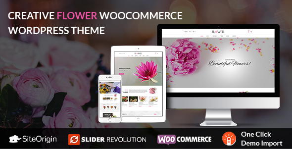 创意花Woocommerce WordPress主题