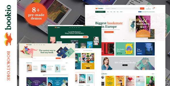 Bookio–书店WooCommerce WordPress主题