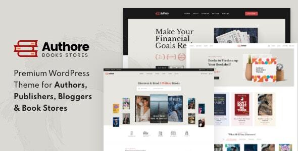 Authore-面向作者和出版商的WordPress主题