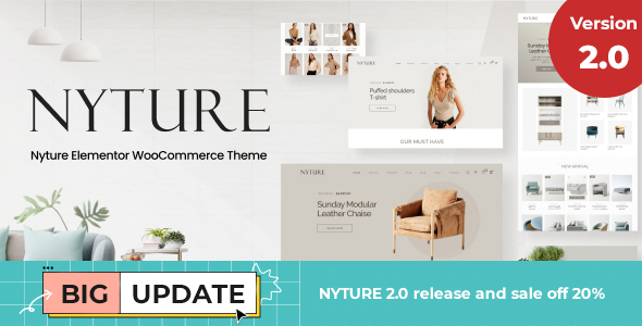 Nyture-家具WooCommerce主题