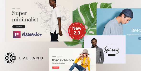 Eveland–支持AJAX的WooCommerce主题