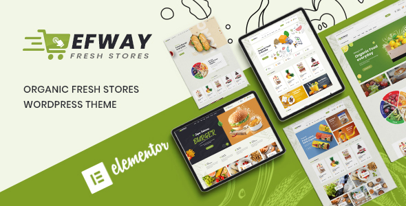 食品店WooCommerce WordPress主题-Efway