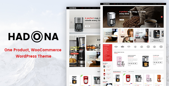 Hadona-一个产品，WooCommerce WordPress主题