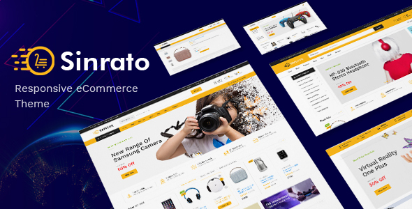 Sinrato-WooCommerce WordPress的电子主题
