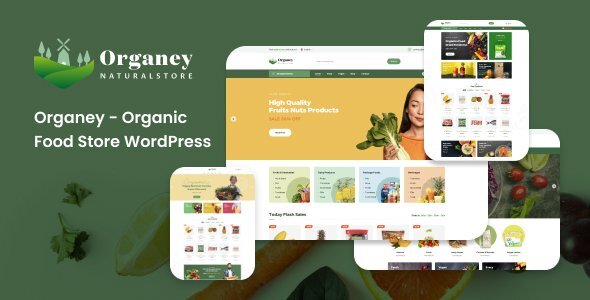 Organiy-有机食品WooCommerce WordPress主题