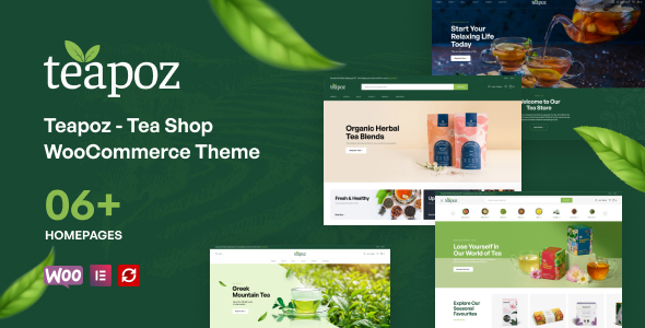 Teapoz-茶馆WooCommerce主题