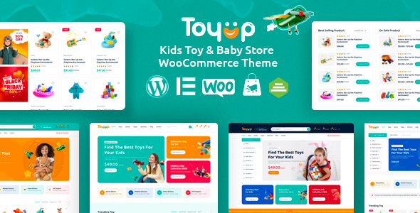 Toyup-儿童玩具商店WooCommerce WordPress主题
