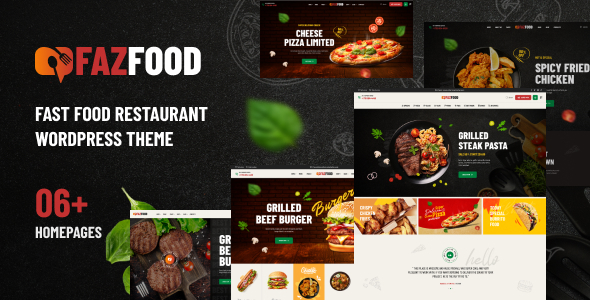 Fazfood-快餐店WordPress主题